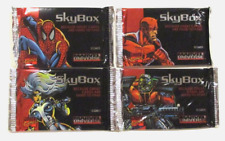 Marvel Universe Series IV Skybox 1993 Sealed pack lot of 4 - All 4 Variations picture