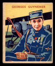 1934 National Chicle Sky Birds #21 Capt. Georges Guynemer VG/EX *d2 picture