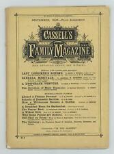 Cassell's Magazine Cassell's Family Magazine 1st Series Vol. 18 #10 GD 2.0 1892 picture