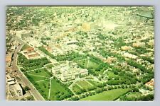 Winnipeg Manitoba-Canada Aerial Provincial Parliament Building Vintage Postcard picture
