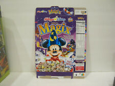 Mickey's Magix - Disney - Kellogg's - 2001, Empty Flat Cereal Box.. picture