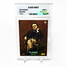 DR. LECLENCHE Card 2023 GleeBeeCo Holo Paint Claude Monet #D64C-L /49 picture