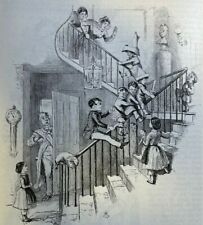 1879 English Artist and Cartoonist John Leech illustrated picture