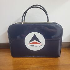 Vintage Delta Airlines Logo Travel Case 1960s-70s picture