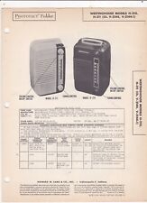 SAMS 1949 WESTINGHOUS RADIO SCHEMATIC  WITH CHARTS AND DIAGRAMS  IN U.S picture