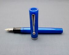 Vintage Sheaffer NO NONSENSE Fountain Pen - Medium Nib - Made in USA  Neon Blue  picture
