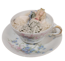Stephanie Blythe Susan Snodgrass Artisan Miniature Dollhouse Doll In Teacup  picture