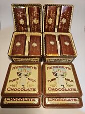 Hershey's Chocolate Vintage 4 Tin Lot 1992 (Early 1900s reproduction) -Very Good picture