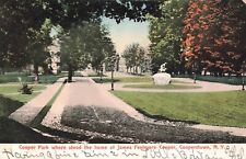 Cooper Park Cooperstown NY New York c1906 Postcard A146 picture