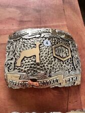 Acadiana Livestock Supreme Champion Trophy Belt Buckle (1 of 4 Available) picture