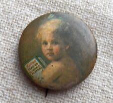 Antique  Kelloggs Toasted Corn Flakes Pinback  Button picture