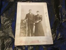Antique / Vintage  Photo Couple Standing -5.5” x4” picture