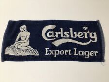 Carlsberg Export Lager Beer Towel, measures  7 1/2