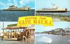 Postcard - Greetings from Cape May, New Jersey Multiview   2490 picture