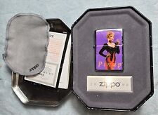 Vintage 1996 Salutes Pinup Girls Joan Collectible Of The Year Tin Zippo Lighter picture