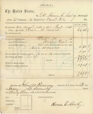 Civil War Payment Certificate - Private Horace E. Cooley picture