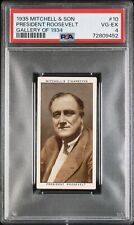 Franklin Roosevelt - 1935 Mitchell & Son Gallery of 1934  #10    PSA 4 picture