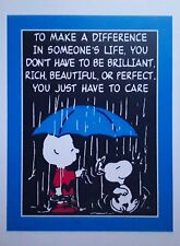 PEANUTS ◇ You Just have to Care ♡   Magnet.   picture