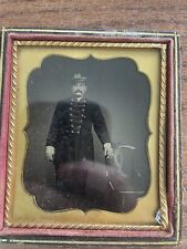 Vintage Tintype Man In Uniform Fraternal?  picture