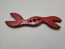 Vintage The Hawkeye Double Alligator Wrench With Threading Dies - Made in Usa picture