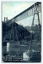 1910 High Bridge Trees Scene Kentucky River Kentucky KY Posted Vintage Postcard picture