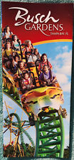 2012 Busch Gardens Tampa Bay 16 Page Guidebook - Brand New Cheetah Hunt Coaster picture