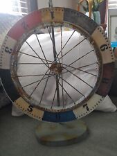 Vtg Carnival Chance Gaming Wheel 16 X 14 picture