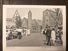 POSTCARD UNPOSTED 1936-37 GREAT LAKES EXPOSITION BRITISH VILLAGE -REPRO picture