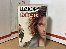 1987 INXS KICK LP Cassette Atlantic Album TESTED in CASE Michael Hutchence  picture