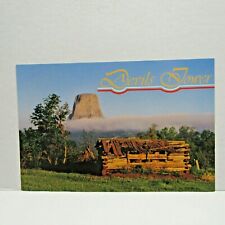 Postcard Devils Tower National Monument South Dakota Wyoming Formation 4 x 6 picture