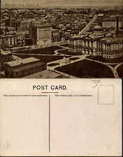 Toledo OH Ohio bird's-eye view unused vintage postcard picture