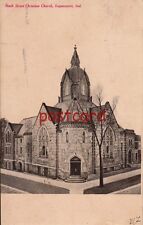 1908 LOGANSPORT IN Ninth Street Christian Church, publ M.G. Callahan,  picture