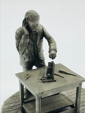 Guglielmo Marconi Deutsches Museum Pewter Figure Franklin Mint Sculpture picture