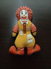 Ronald McDonald Fabric Plush Doll Stuffed Toy 4 inches Vtg 1984 McDonald's Toy picture