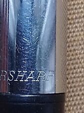 Rare Authentic 1960s'  Parker Eversharp BLACK CHROME  Fountain Pen USA Vintage  picture