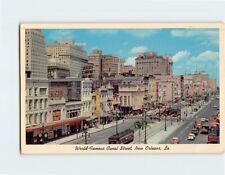 Postcard World Famous Canal Street New Orleans Louisiana USA picture