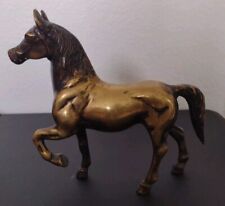 Vintage Brass Horse Figurine 8.5