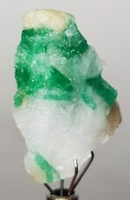 22CT Beautiful Natural Color Emerald Bunch Crystal Specimen From Swat Pakistan  picture