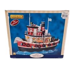 Lemax Village Collectible Salty the Tugboat 94990 Lighted Table Accent Retired picture