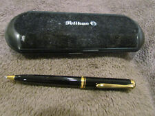 Vintage Pelikan ballpoint pen, black with gold-look trim picture