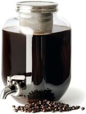 Cold Brew Mason Jar Coffee Maker, Durable Glass, Heavy Duty picture