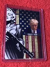 2023 Donald Trump Fulton County Mug Shot Custom Aceo Card - Land Of the Free - picture