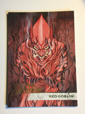 2019 Flair Marvel Flairium Tier 1 Red Goblin #100 picture
