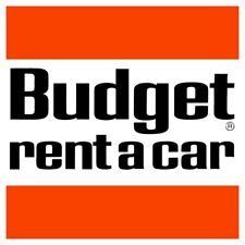 Budget Rent A Car Orange Logo NEW Sign: 18