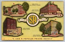 Vintage Postcard IL Chicago S and R Hotel Linen picture