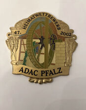 Vintage German Grill Badge 🇩🇪 Rally ADAC PFALZ 2002 Heimatwettbewerb Germany picture