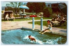 c1960 Casa Blanca Swimming Pool Distinctive Desert Inn Phoenix Arizona Postcard picture