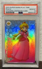 2023 Panini Super Mario Play Time Limited Edition Peach PSA 10 POP 4 picture