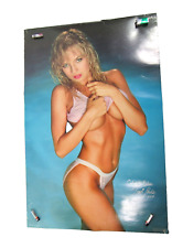 Traci Lords Out Of The Blue Poster 1987 Original Super Model Pin Up 34.75