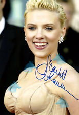 Scarlett Johansson Autographed Signed Poster Size Print picture